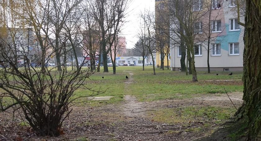 Nowy chodnik na osiedlu Widok
