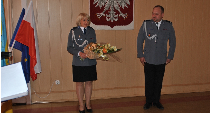 Uroczyste przyjęcie nowej Pani Komendant skierniewickiej Policji