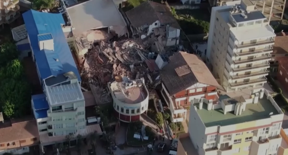 W Argentinie zawalił sã hotel, co nômni jedna persona nie żëje