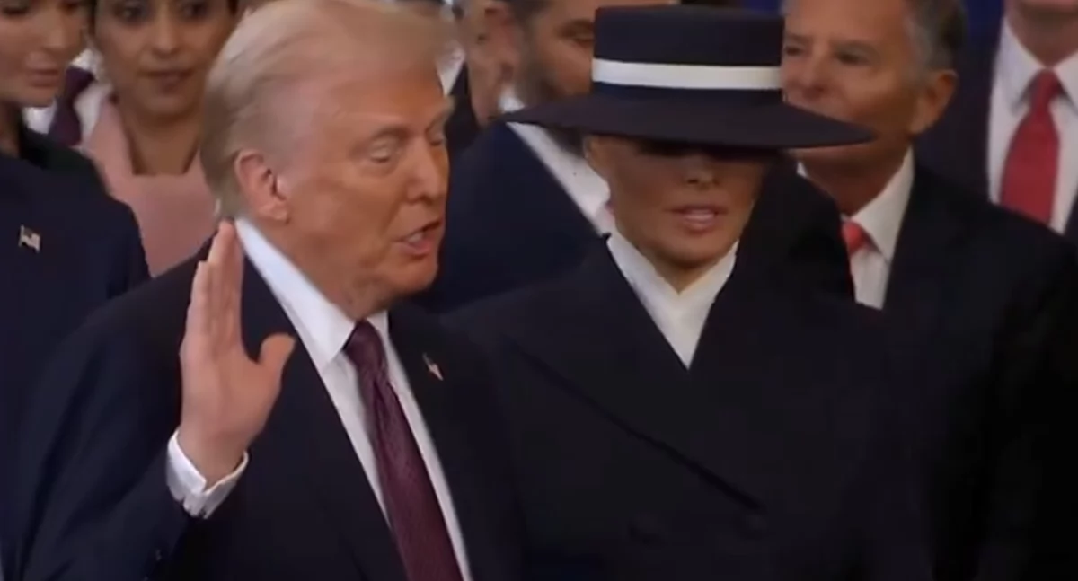 Przësëga i inaùgùracjô prezydenturë Donalda Trumpa