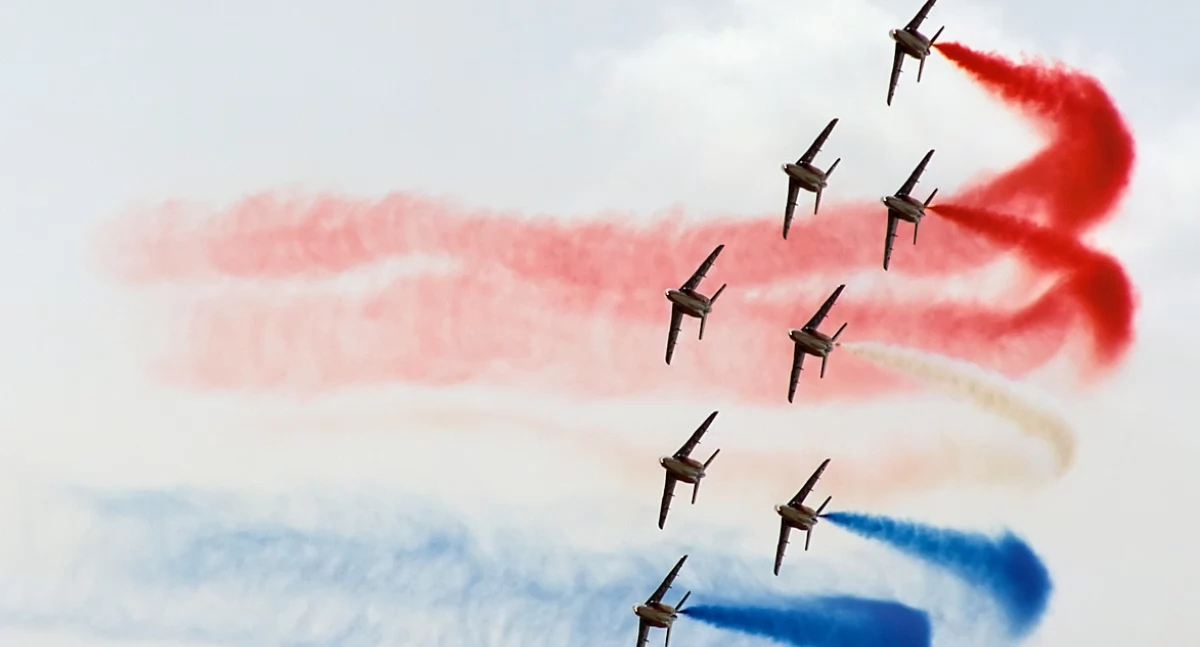 Wëpôdk fligrów na cwiczënkach we Francje