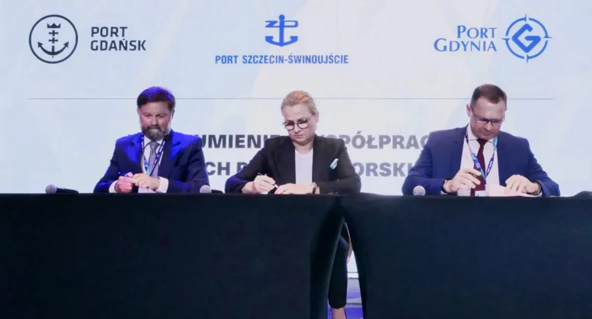 Gduńsk, Gdiniô i Szczecëno w zemkłi wespółrobòcë pòrtów