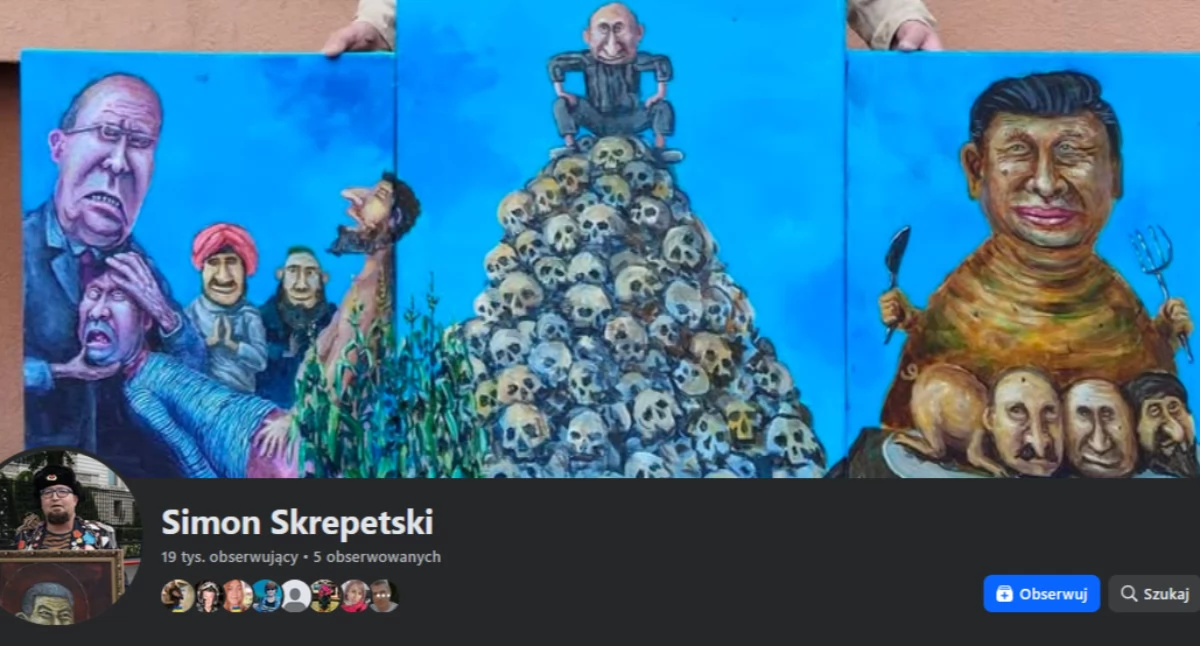 Egzekùcjô kritika Pùtina w Pòlsce