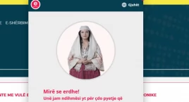 Pierszô albańskô cyberministerka