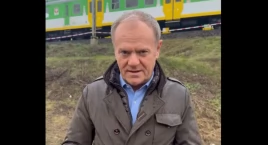 Atak diwersje na banową liniã w Pòlsce