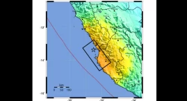 Trzësenié zemi w Peru