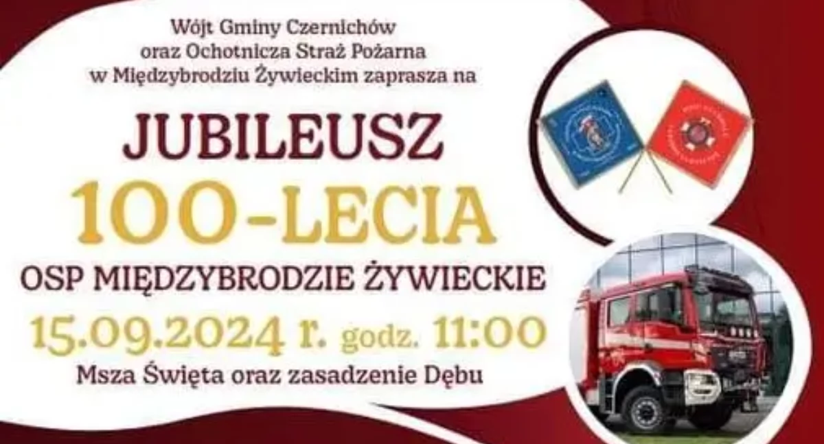 100-lecie OSP Międzybrodzie Żywieckie – wyjątkowe wydarzenie dla całej społeczności