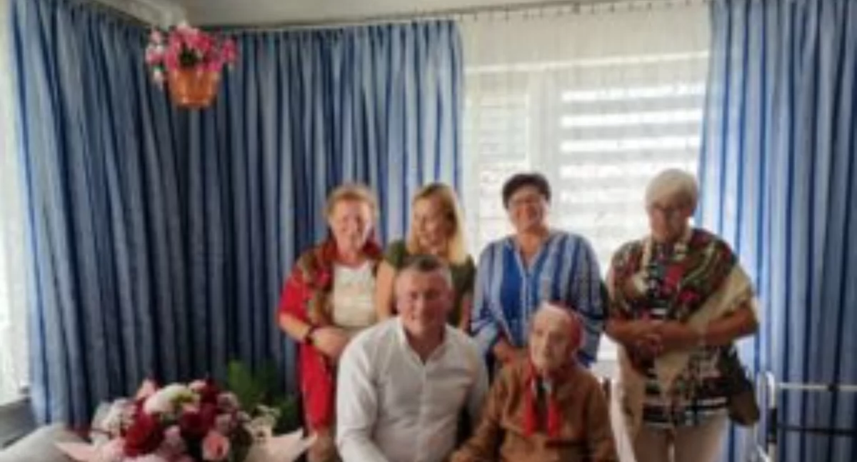  104. urodziny Pani Władysławy - najstarszej Mieszkanki Gminy Łękawica!