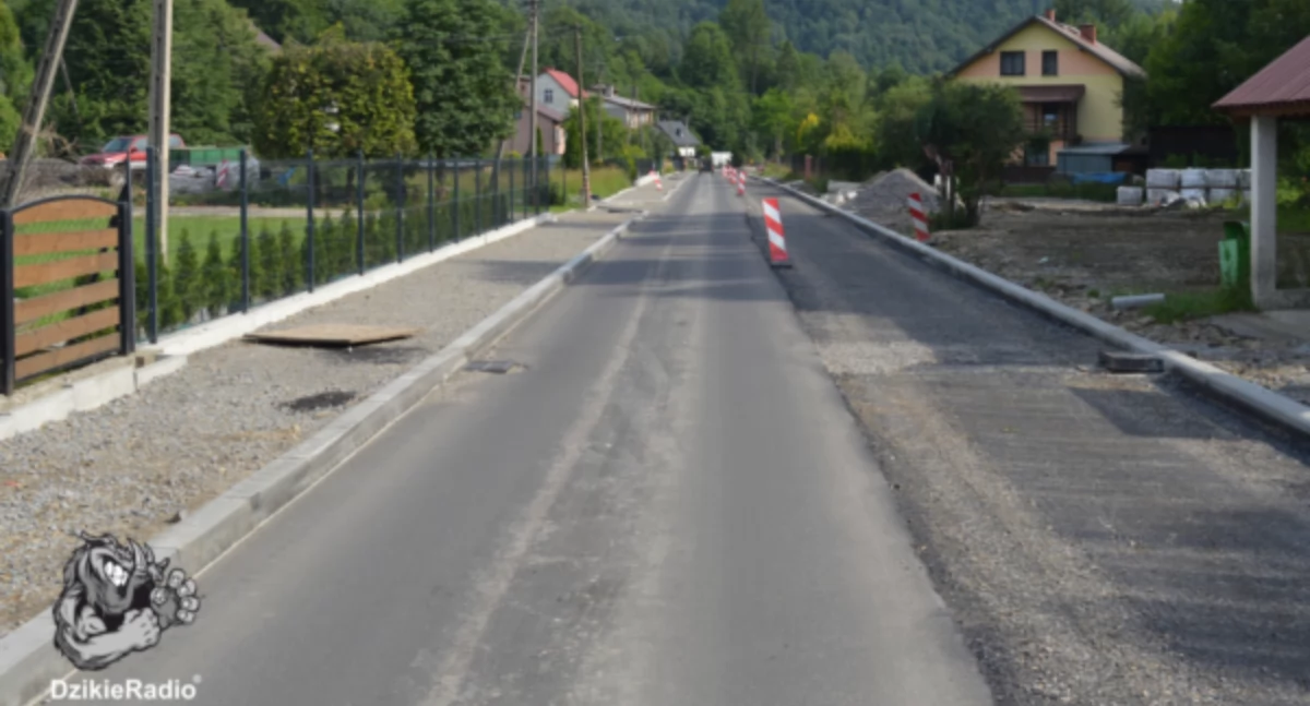Remont drogi powiatowej nr 1419S w Koszarawie