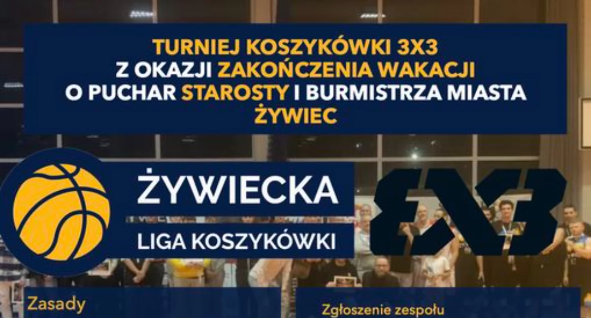  Turniej Koszykówki 3×3 w Żywcu – Nowe Wyzwanie na Końcówkę Lata
