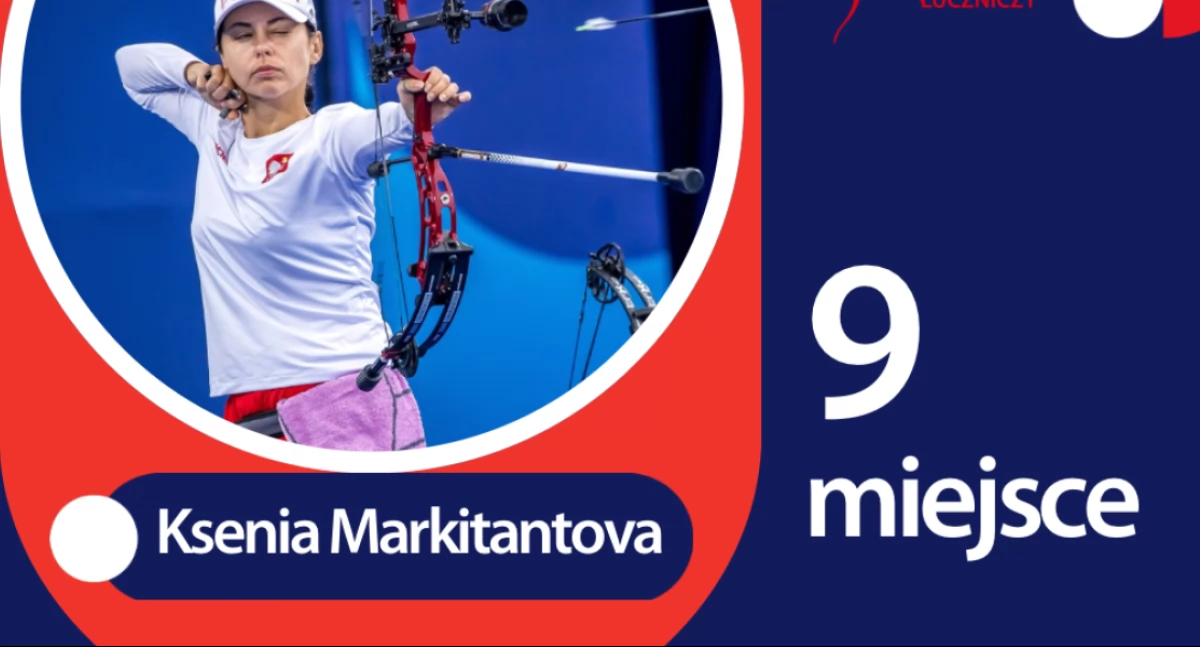  Kseniya Markitantova na 9. miejscu w Igrzyskach Paraolimpijskich