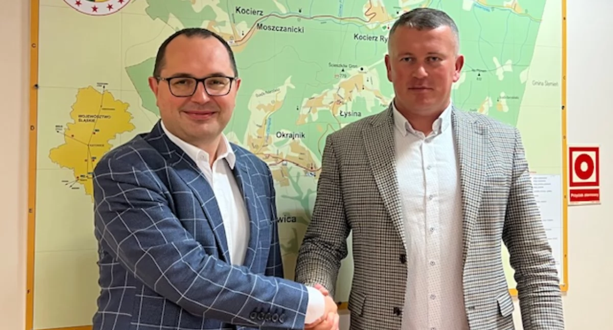 Intensywne spotkanie z II Wicewojewodą Śląskiego w Urzędzie Gminy Łękawica