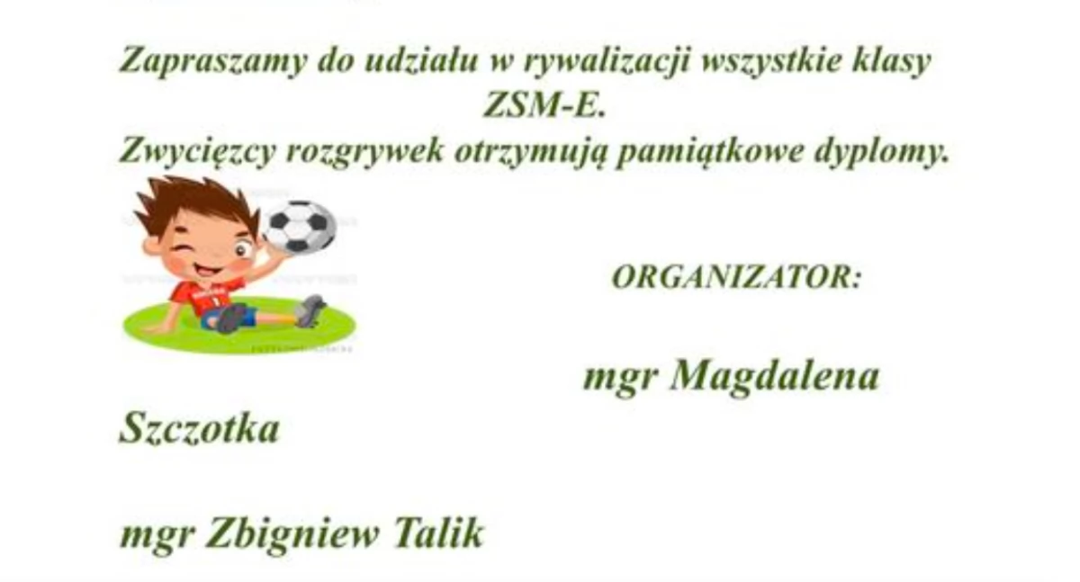  Turniej Piłki Nożnej ZSME: Rywalizacja o Puchar Szkoły
