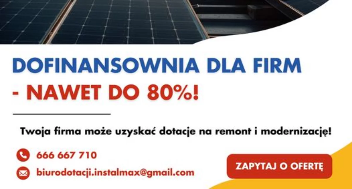 Instalmax Żywiec ndash Dofinansowania i kredyty dla modernizacji firm - skontaktuj się już teraz! Tel: 666 667 710