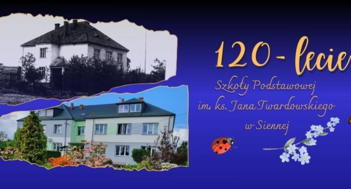 Jubileusz 120-lecia Szkoły im. ks. Jana Twardowskiego w Siennej - Dołącz do Uroczystości!