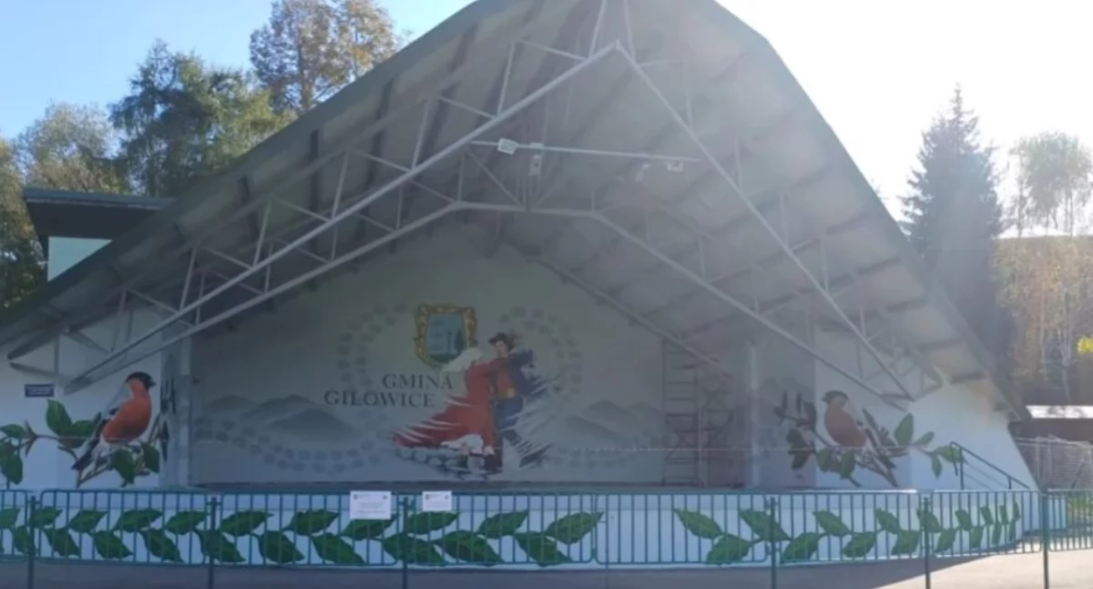Modernicja amfiteatru i zaplecza sportowego w Grapa-Parku w Gilowicach – nowe możliwości dla społeczności
