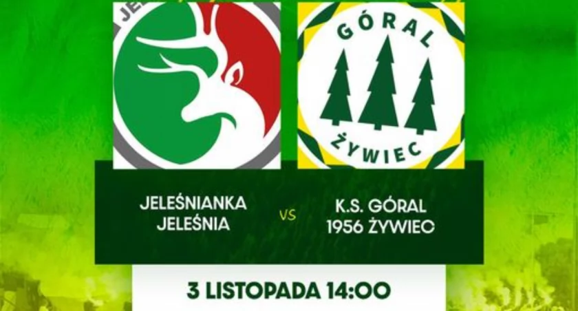 Klasa Żywiec: Mecz Jeleśnianka Jeleśnia vs Góral 1956 Żywiec, 3 listopada 2024, Stadion w Jeleśni - Zapraszamy!