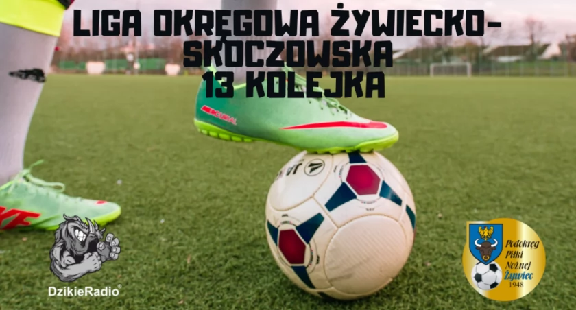 Wyniki 13. kolejki ligi okręgowej Żywiecko-Skoczowskiej 2024: emocjonujące spotkania i zwycięstwa - sprawdź tabelę!