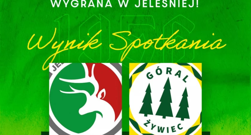 Góral Żywiec triumfuje nad LKS Jeleśnianka Jeleśnia, zwycięstwo 1:0 w ostatnich minutach spotkania - relacja meczowa