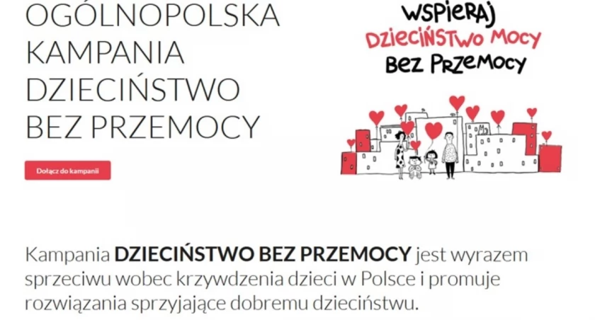 Kampania dzieciństwo bez przemocy w Gminie Czernichów
