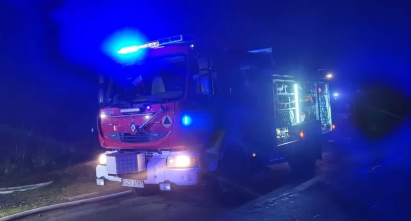Tragiczny pożar domku letniskowego w Zarzeczu: zginęła jedna osoba