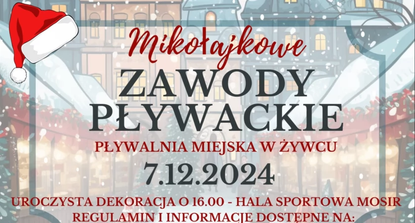 Mikołajkowe Zawody Pływackie 2024 – Zapisy i Szczegóły Wydarzenia