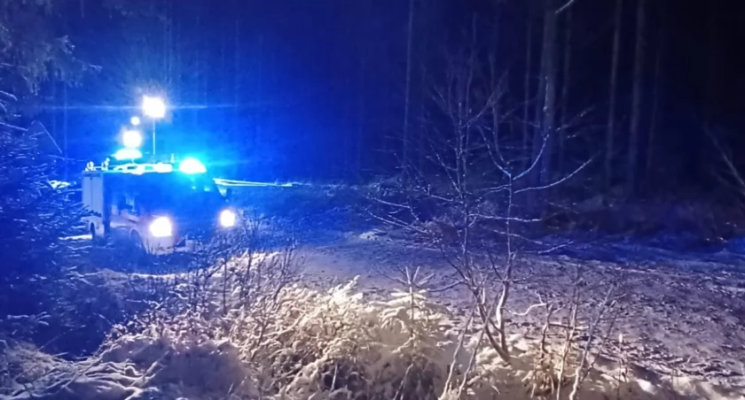 Interwencja OSP Zwardoń: Wypadek na linii kolejowej - Akcja ratunkowa na torach kolejowych między Zwardoniem a Lalikami