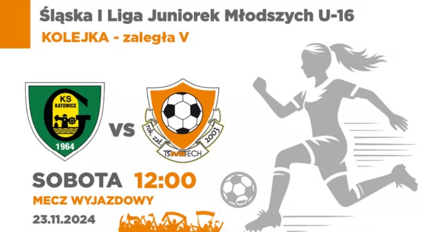 TS Mitech Żywiec kontra GKS Gieksa Katowice - zaległe spotkanie juniorek. Emocjonująca rywalizacja o cenne punkty w lidze! Trzymajcie kciuki!