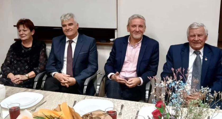 Wicestarosta spotkał się z seniorami z Łodygowic 