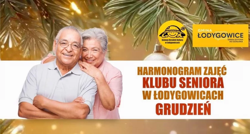 Grudniowy harmonogram w klubie seniora w Łodygowicach 
