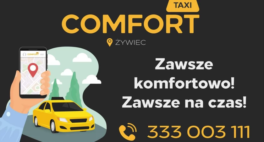 Comfort Taxi Żywiec – Więcej niż przejazd!