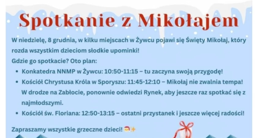 Święty Mikołaj odwiedzi Żywiec!