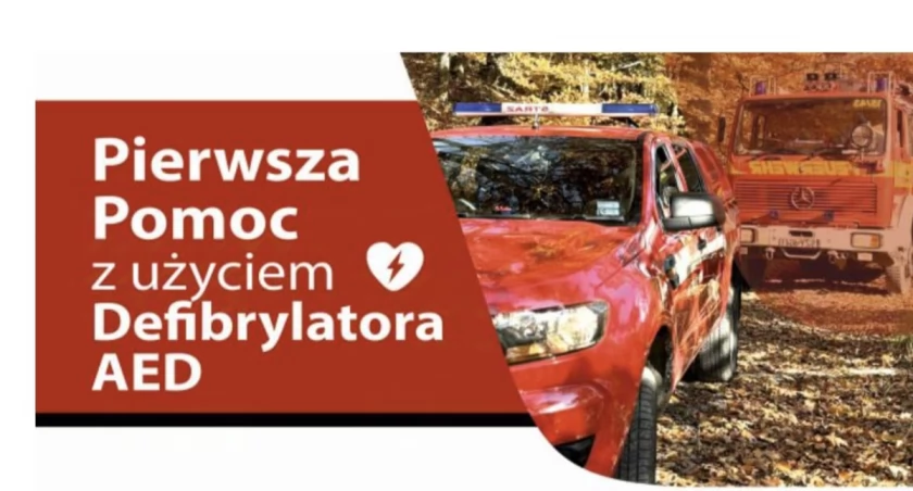 Kurs pierwszej pomocy z użyciem defibrylator AED w OSP w Zlatnej