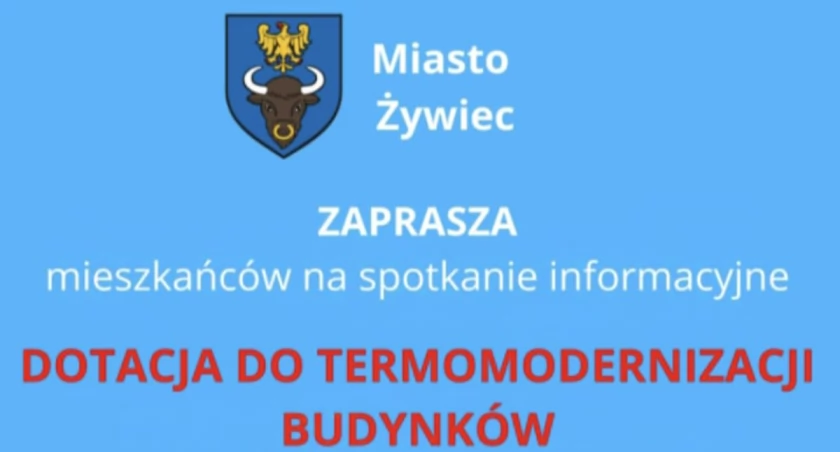 Spotkanie informacyjne dotyczące dotacji na termomodernizację budynków mieszkalnych 