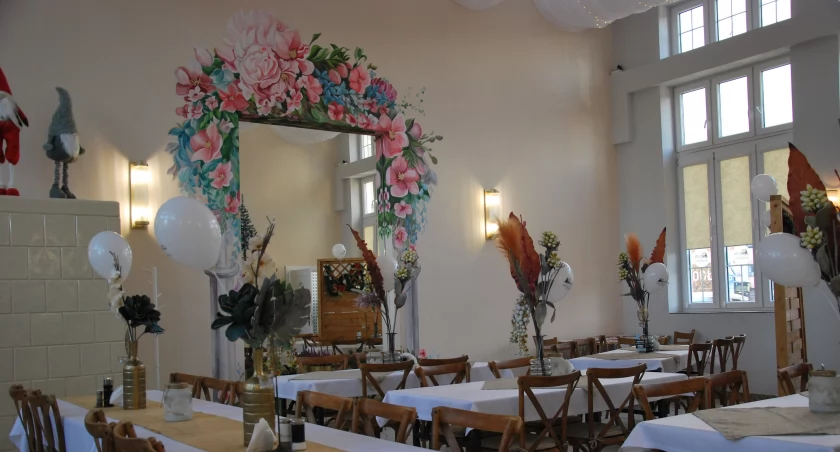 Sala w restauracji Dworcowa 