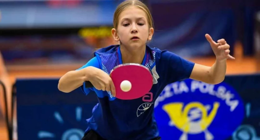 Hania Kufel zdobywa brązowy medal w II Grand Prix Polski Żaków - sukces młodej reprezentantki LITS Meble Anders Żywiec w tenisie stołowym.