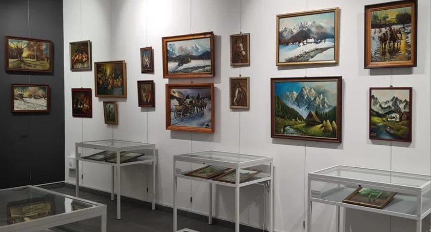 Wernisaż w Gminym Ośrodku Kultury w Milówce 