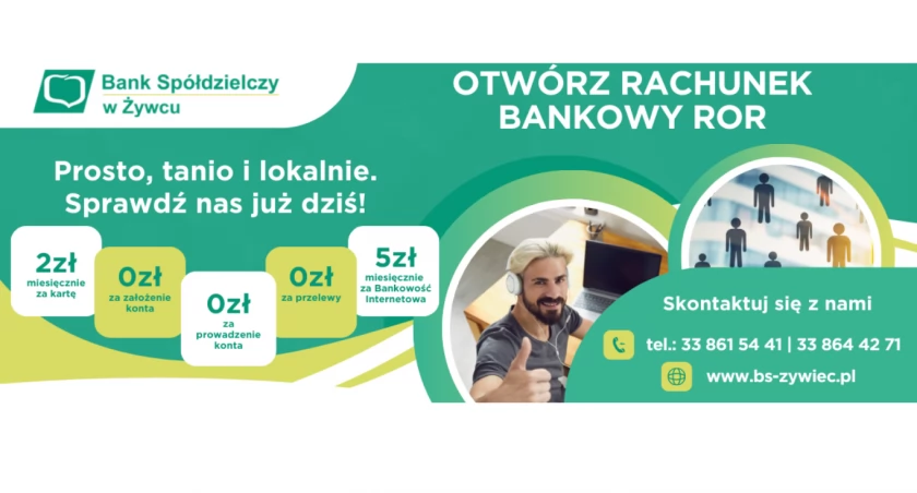 Konto ROR w Banku Spółdzielczym Żywiec - Lokalnie i Korzystnie, Minimalne Opłaty, Darmowe Usługi Online