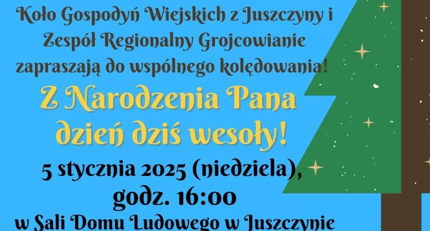 Kolędowanie w Juszczynie z zespołem Grojcowianie