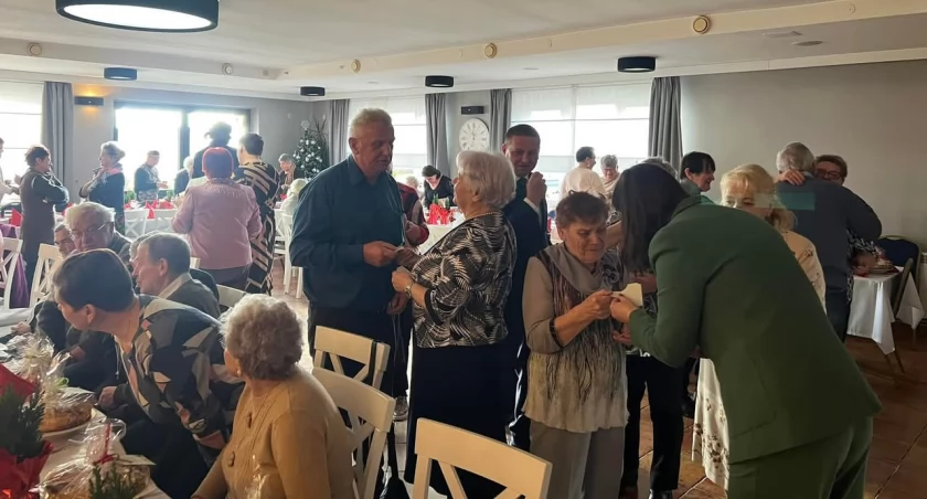 Piękna tradycja W Łękawicy - spotkanie wigilijne dla seniorów 