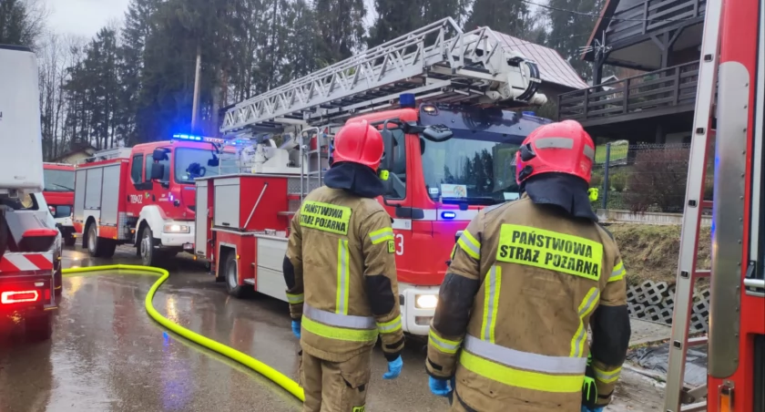 Szczegóły dotyczące pożaru w Międzybrodziu Bialskim!  Sprawdź! 
