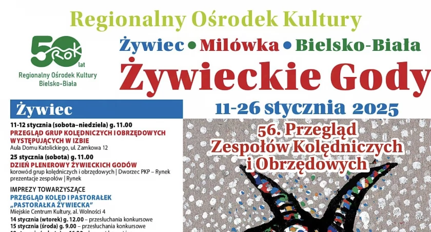 Żywieckie Gody - rozkład wydarzeń! Sprawdź gdzie się wybrać!