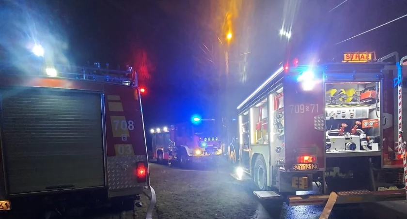 Pożar budynku mieszkalnego w Ujsołach! 