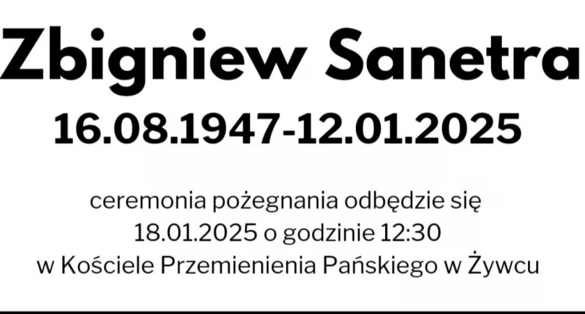 Odszedł Zbigniew Sanetra  - zasłużony trener LKS LEŚNA 
