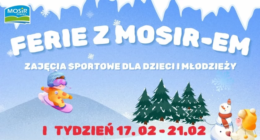 Ferie zimowe z MOSIRem w Żywcu! 