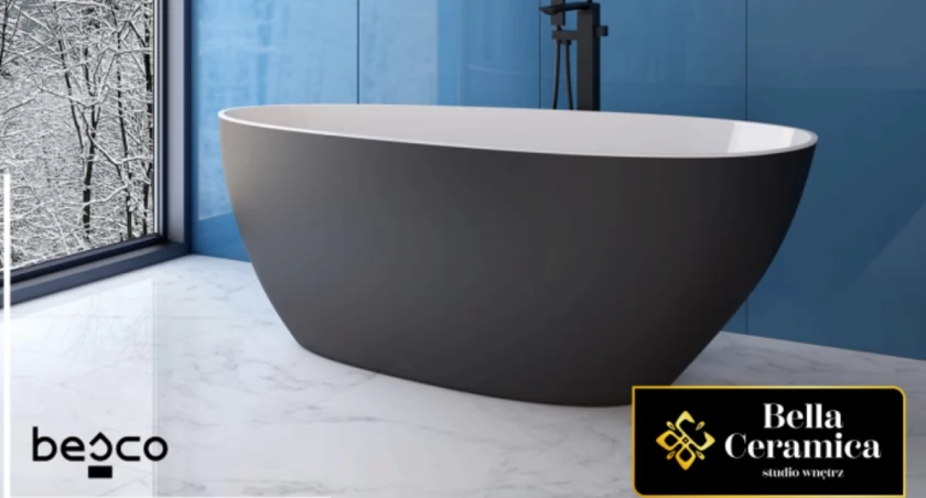 Geometria i Elegancja: Nowoczesne Wanny Besco dla Wymagających
