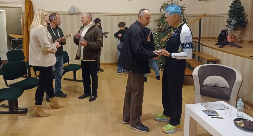 Spotkanie z wybitnym sportowcem w gminie Łodygowice 