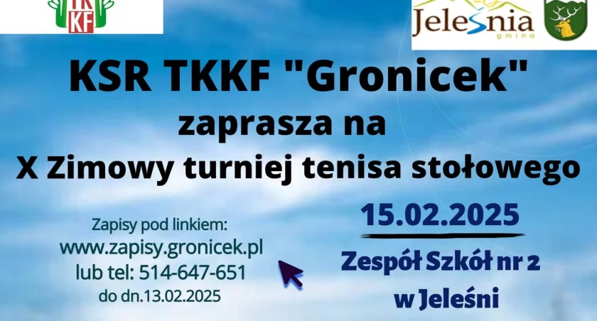 X Zimowy Turniej Tenisa Stołowego w Jeleśni!