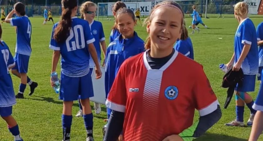 Bramkarka Młodziczek Mitech Żywiec powołana na mecz kontrolny Kadry Śląska U13