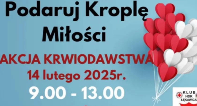 Podaruj Kroplę Miłości – Walentynkowa Akcja Krwiodawstwa w Łękawicy!